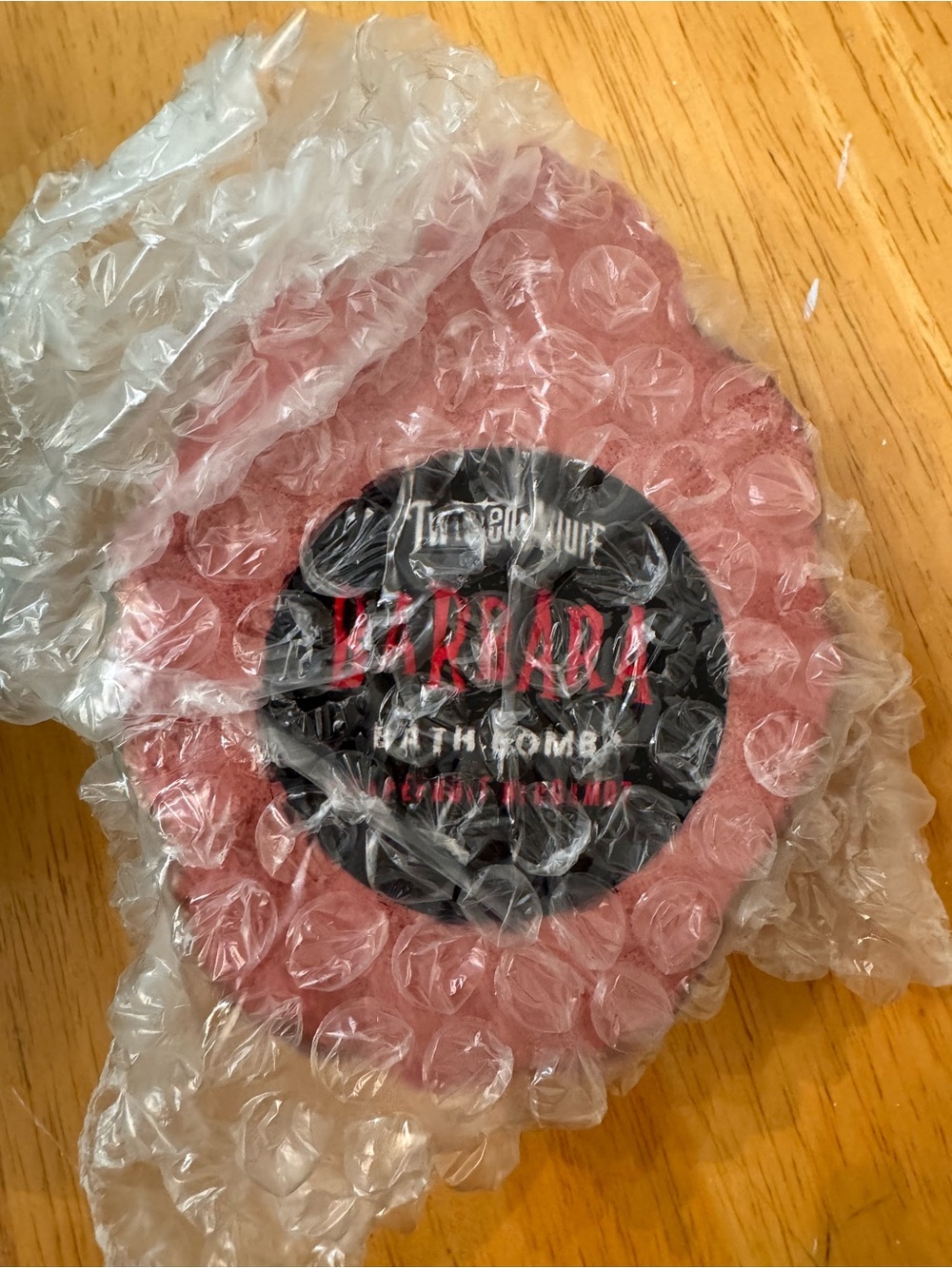 Twisted Allure Bath Bomb “Barbara” from Beetlejuice collection.